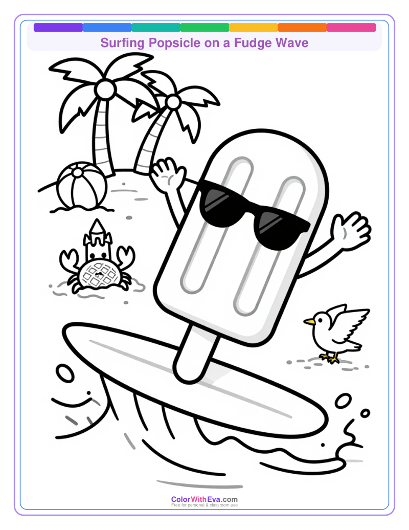 Surfing Popsicle on a Fudge Wave thumbnail
