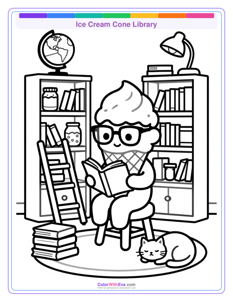 Ice Cream Cone Library thumbnail