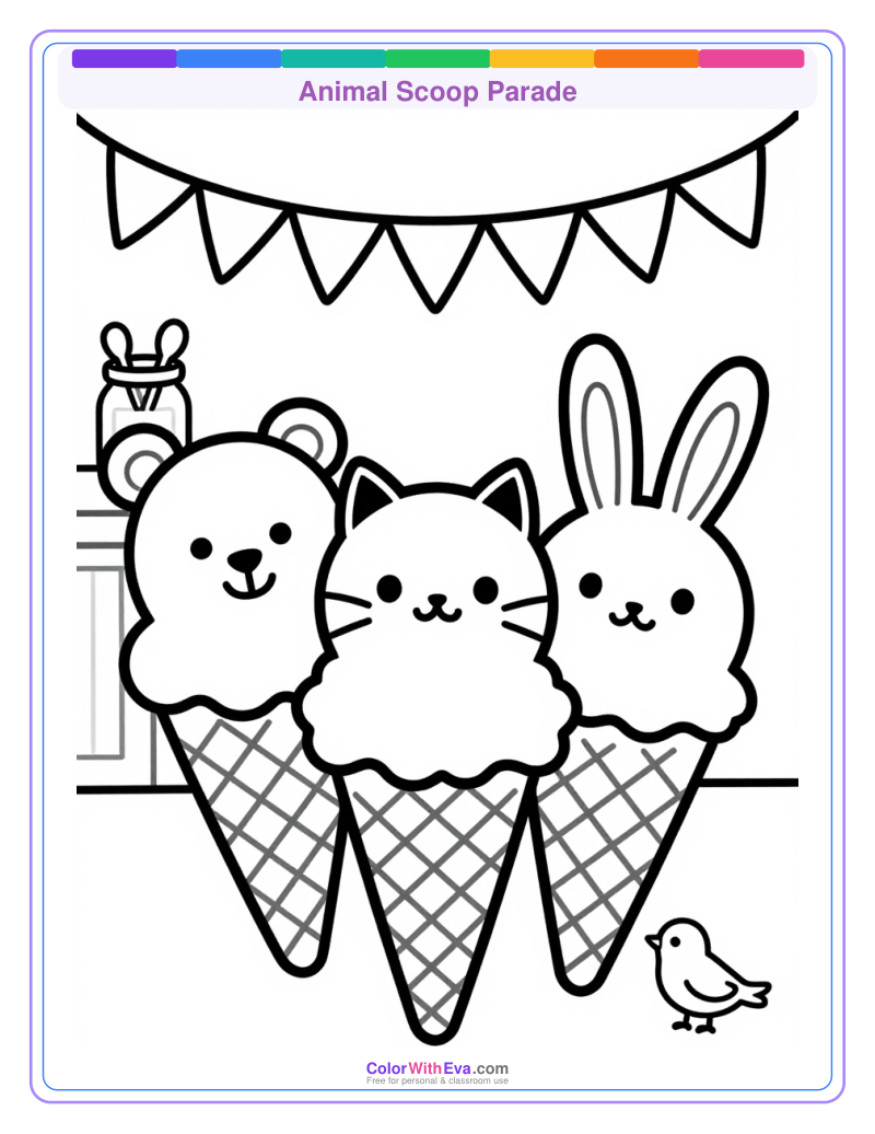 Animal Scoop Parade preview