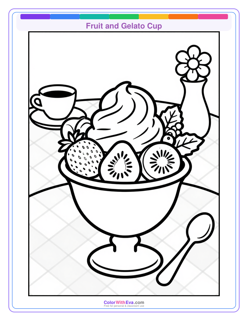 Fruit and Gelato Cup preview