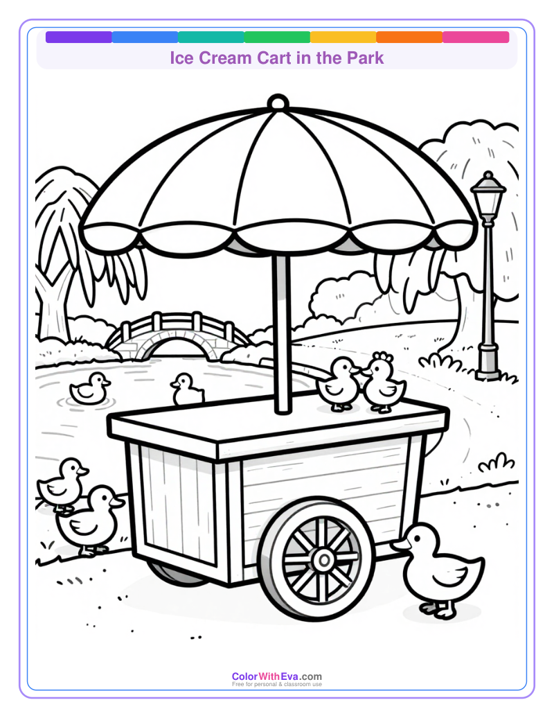 Ice Cream Cart in the Park preview