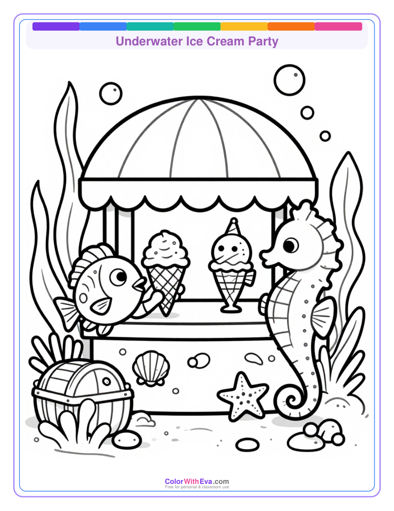 Underwater Ice Cream Party preview