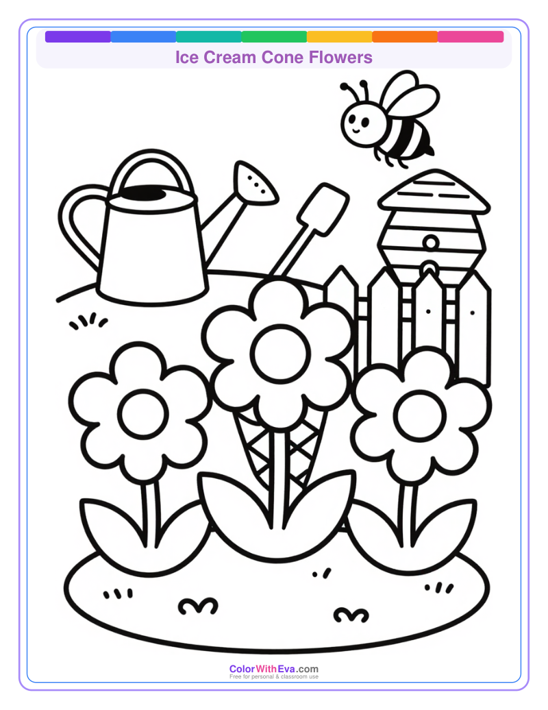 Ice Cream Cone Flowers preview