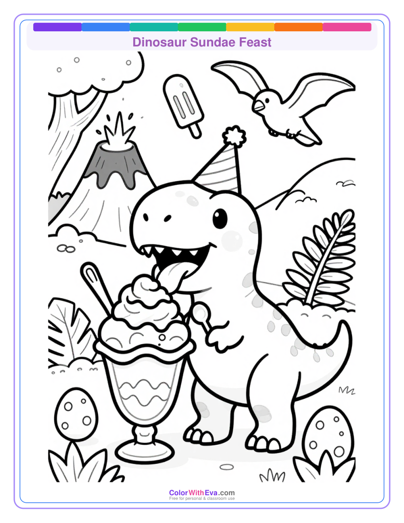 Dinosaur Sundae Feast thumbnail
