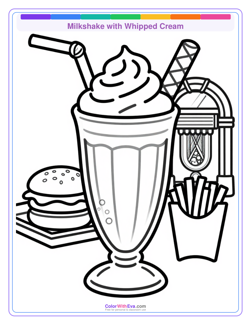 Milkshake with Whipped Cream preview