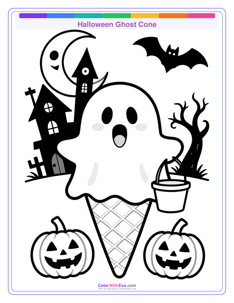 Halloween Ghost Cone thumbnail