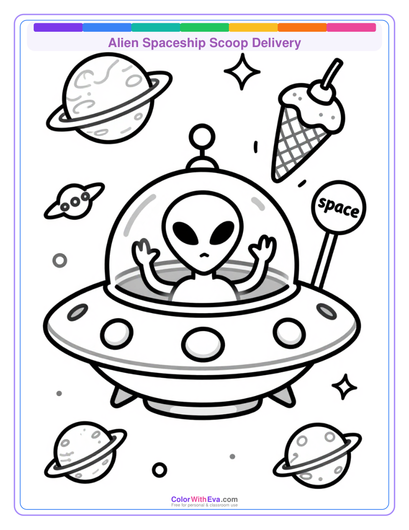 Alien Spaceship Scoop Delivery thumbnail