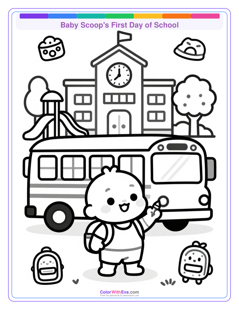 Baby Scoop's First Day of School thumbnail