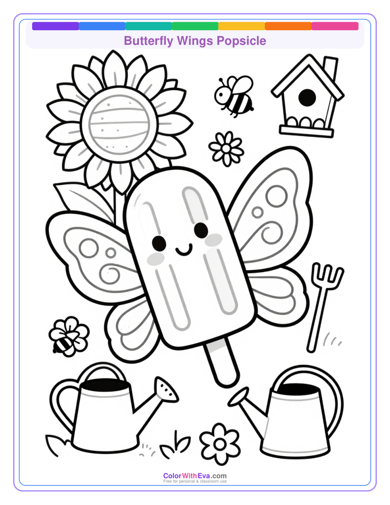 Butterfly Wings Popsicle thumbnail
