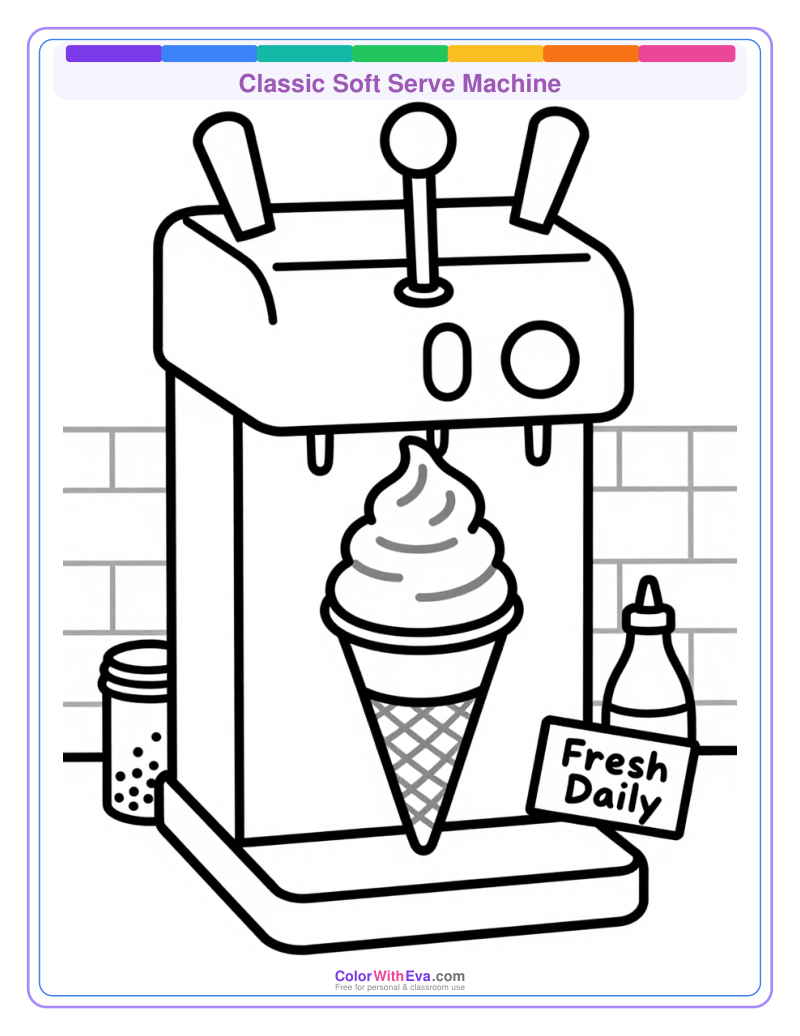 Classic Soft Serve Machine preview