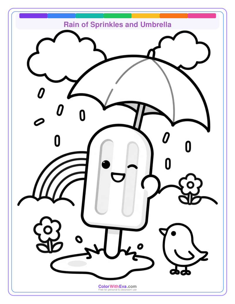 Rain of Sprinkles and Umbrella thumbnail