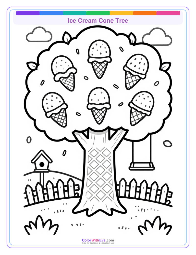 Ice Cream Cone Tree preview
