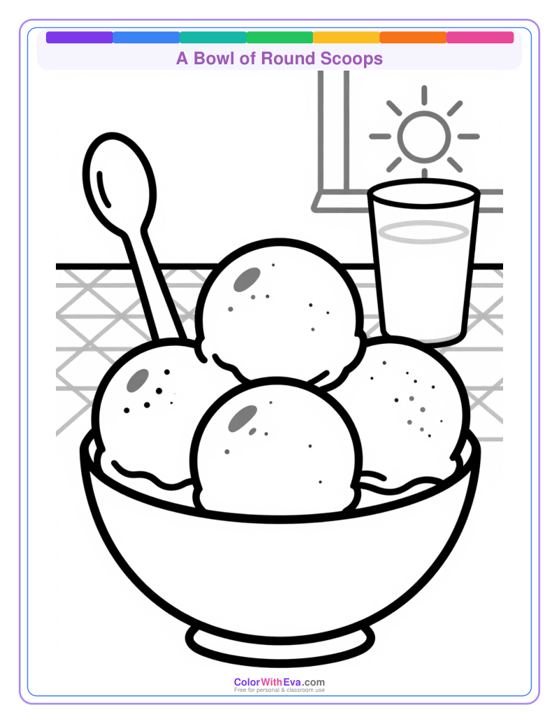 A Bowl of Round Scoops preview