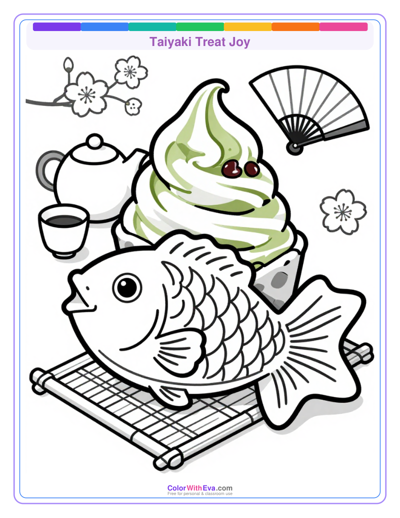 Taiyaki Treat Joy preview