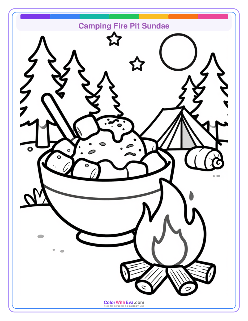 Camping Fire Pit Sundae preview