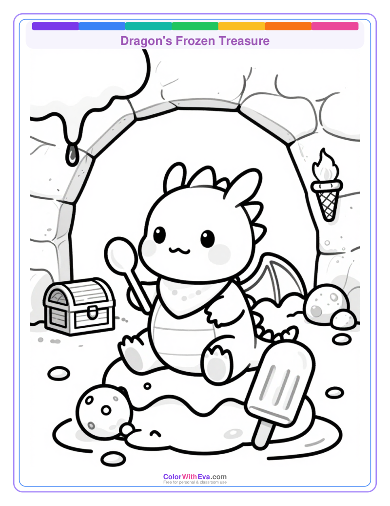 Dragon's Frozen Treasure preview