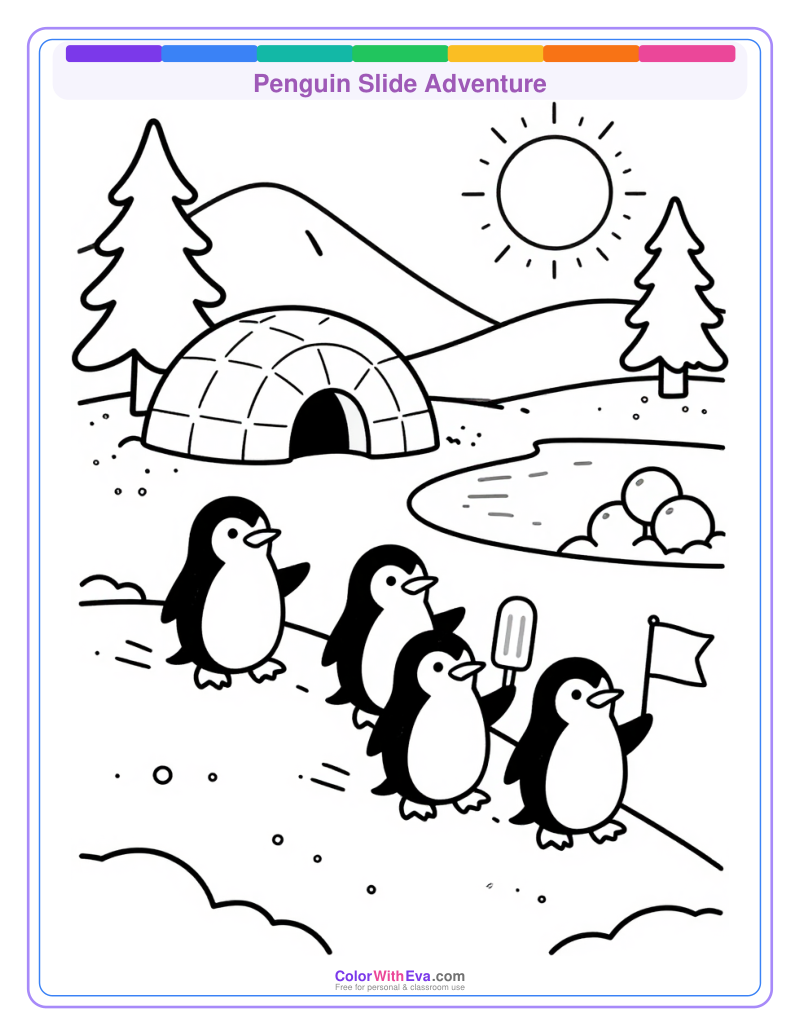 Penguin Slide Adventure preview