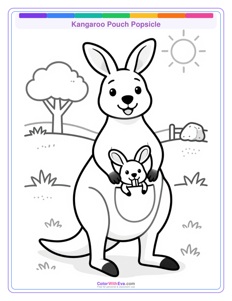 Kangaroo Pouch Popsicle preview