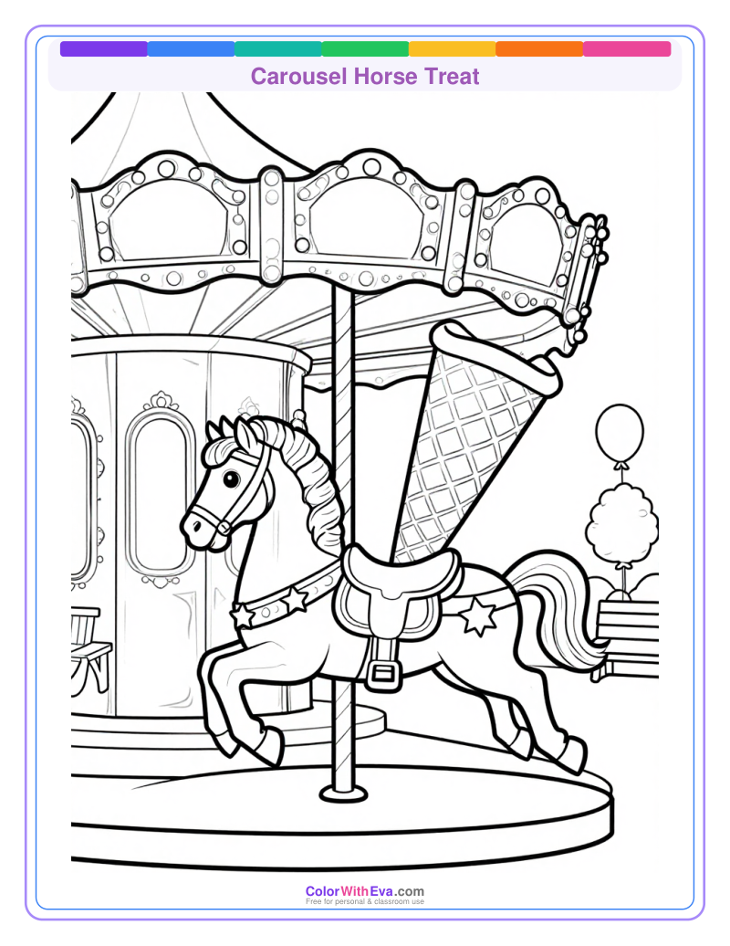 Carousel Horse Treat preview