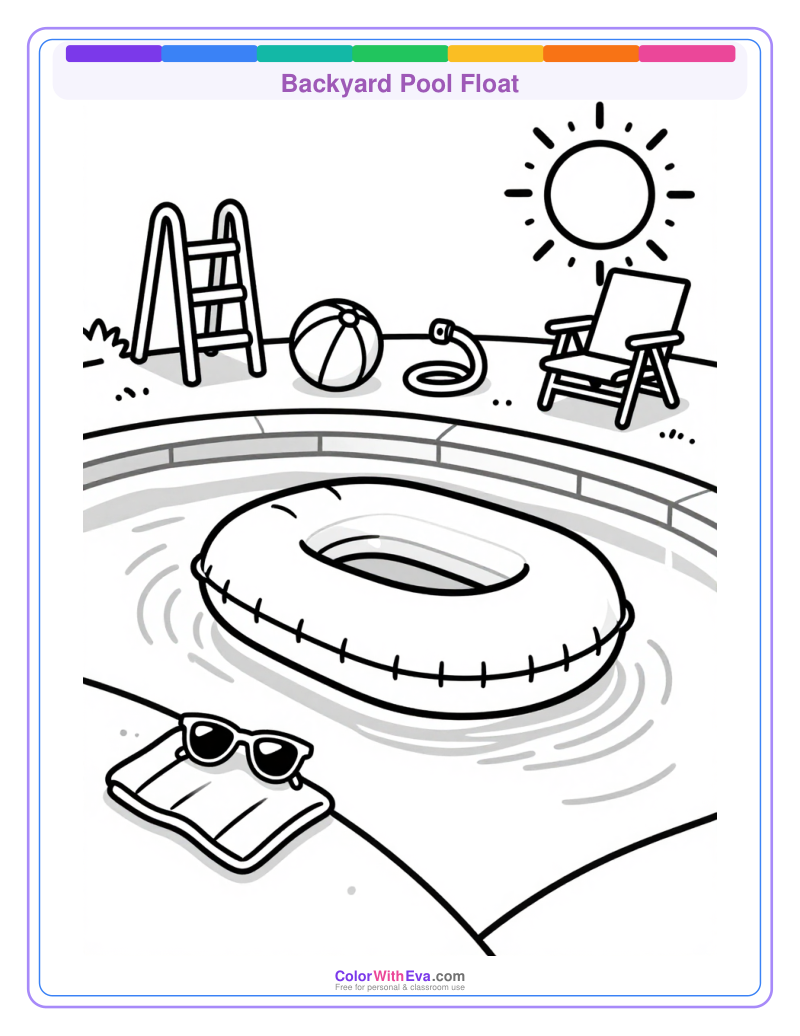 Backyard Pool Float preview