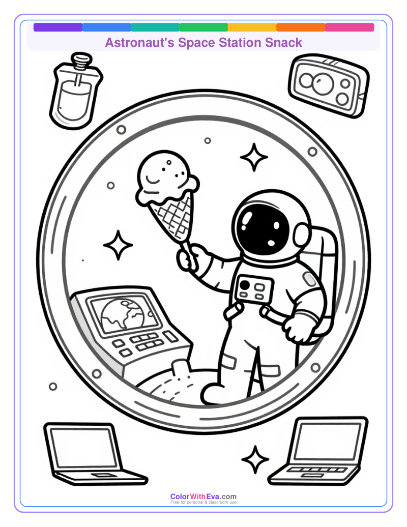Astronaut's Space Station Snack preview