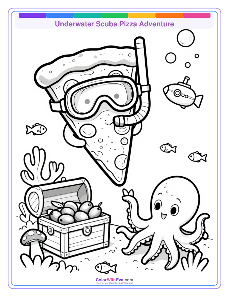 Underwater Scuba Pizza Adventure thumbnail