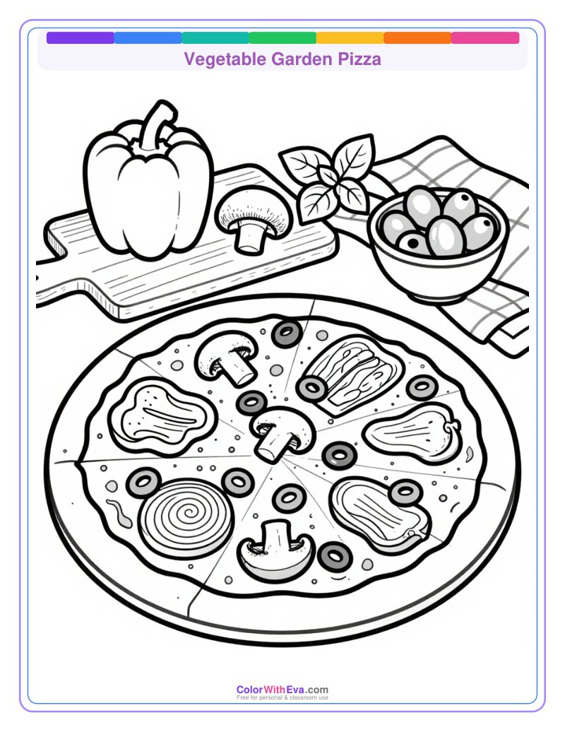 Vegetable Garden Pizza preview