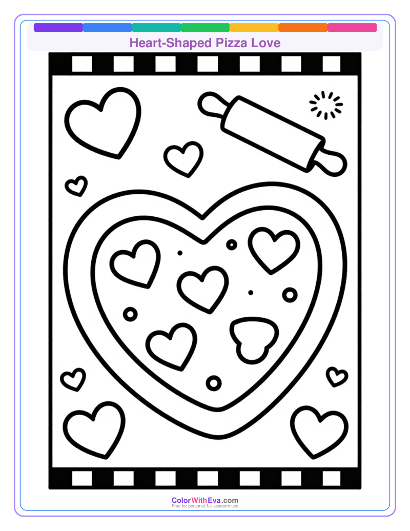 Heart-Shaped Pizza Love preview