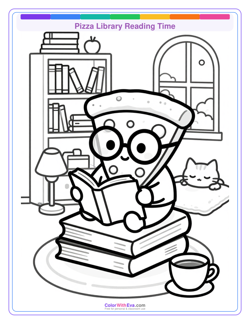 Pizza Library Reading Time preview