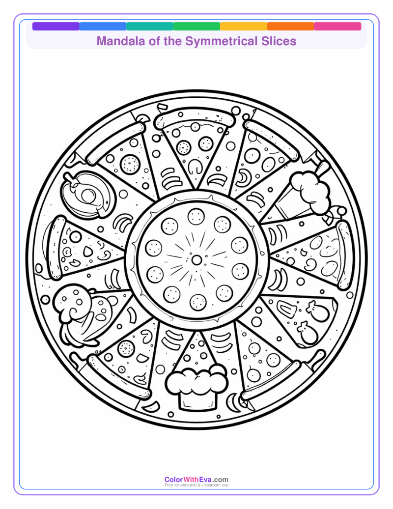 Mandala of the Symmetrical Slices thumbnail
