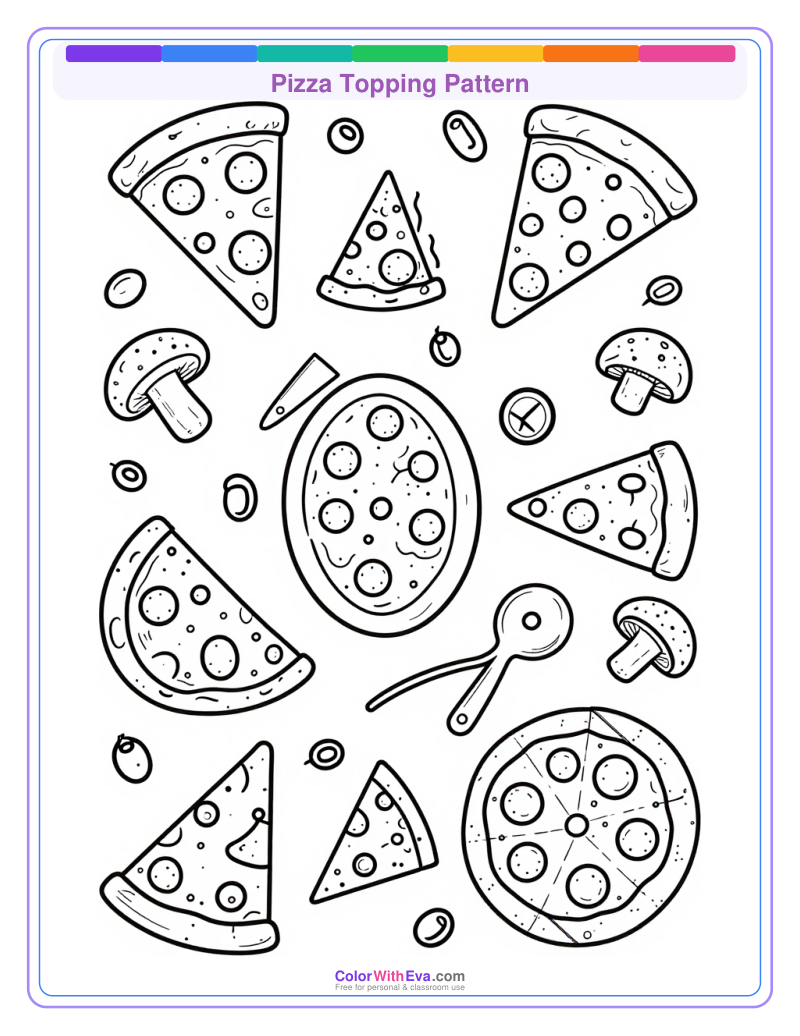 Pizza Topping Pattern preview