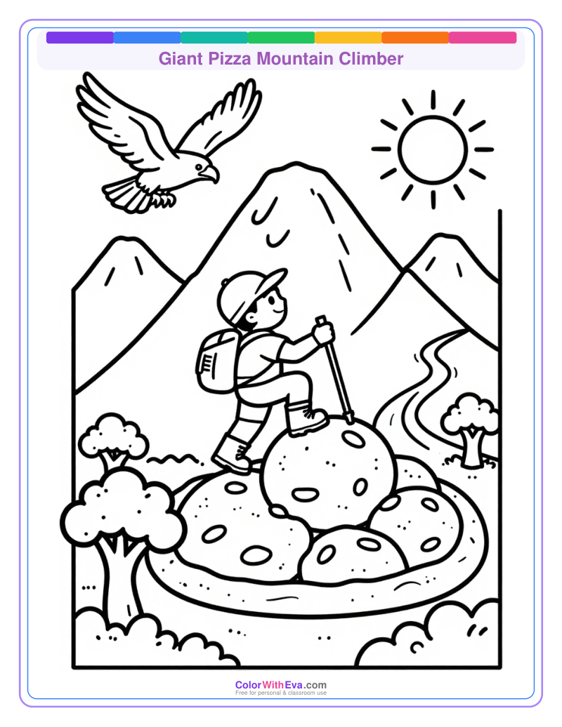 Giant Pizza Mountain Climber thumbnail