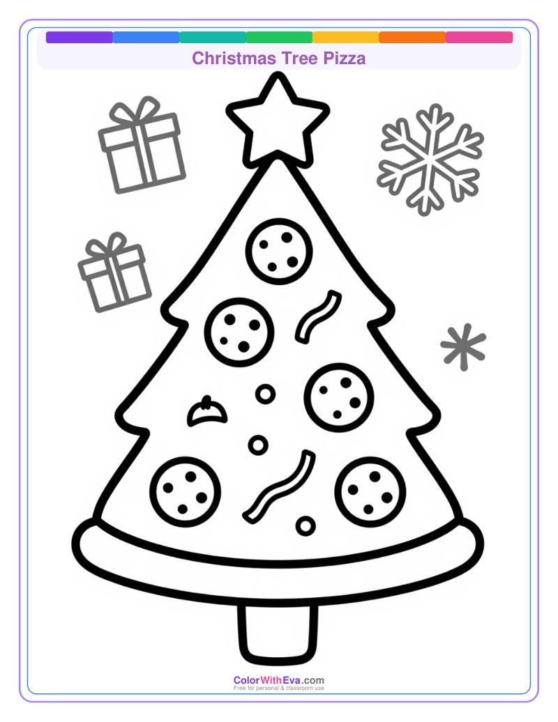 Christmas Tree Pizza preview