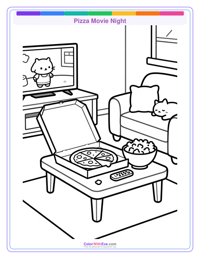 Pizza Movie Night preview