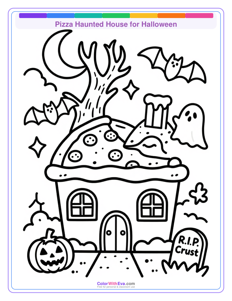 Pizza Haunted House for Halloween thumbnail