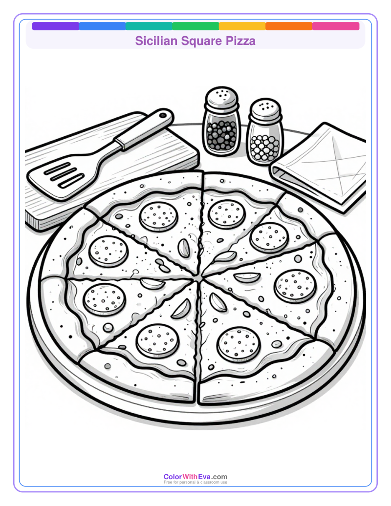 Sicilian Square Pizza preview