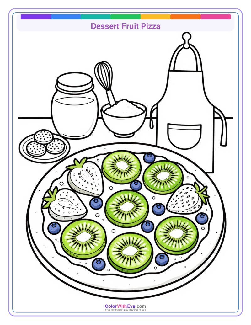 Dessert Fruit Pizza preview