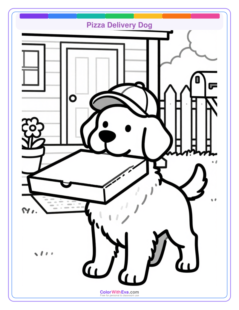 Pizza Delivery Dog preview