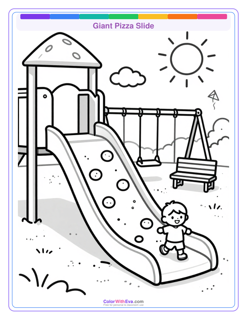 Giant Pizza Slide preview