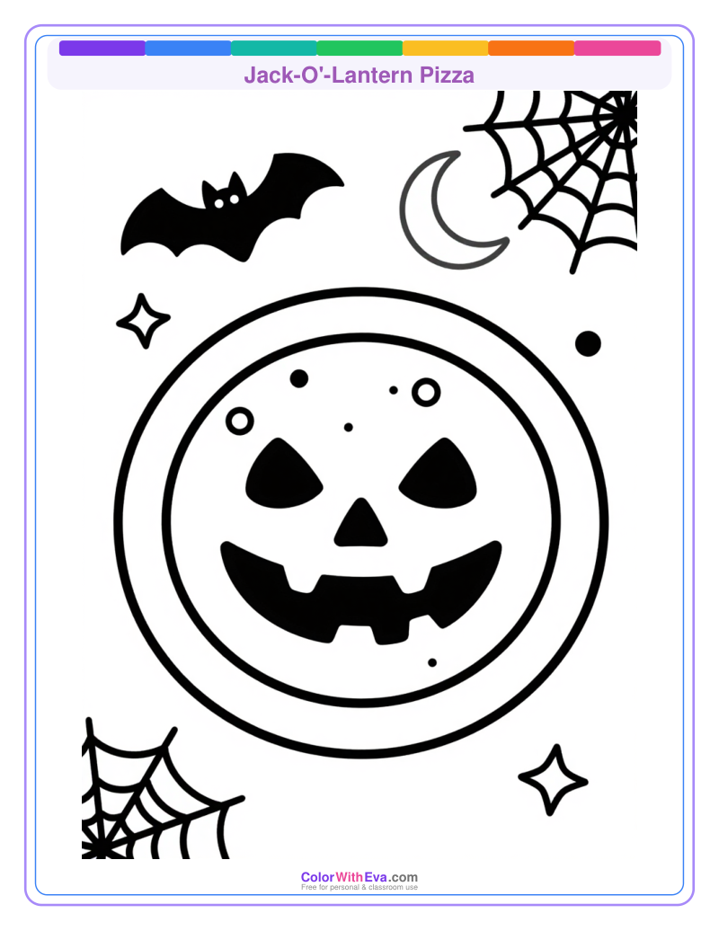 Jack-O'-Lantern Pizza preview