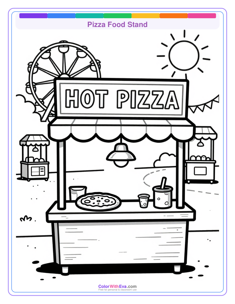 Pizza Food Stand preview