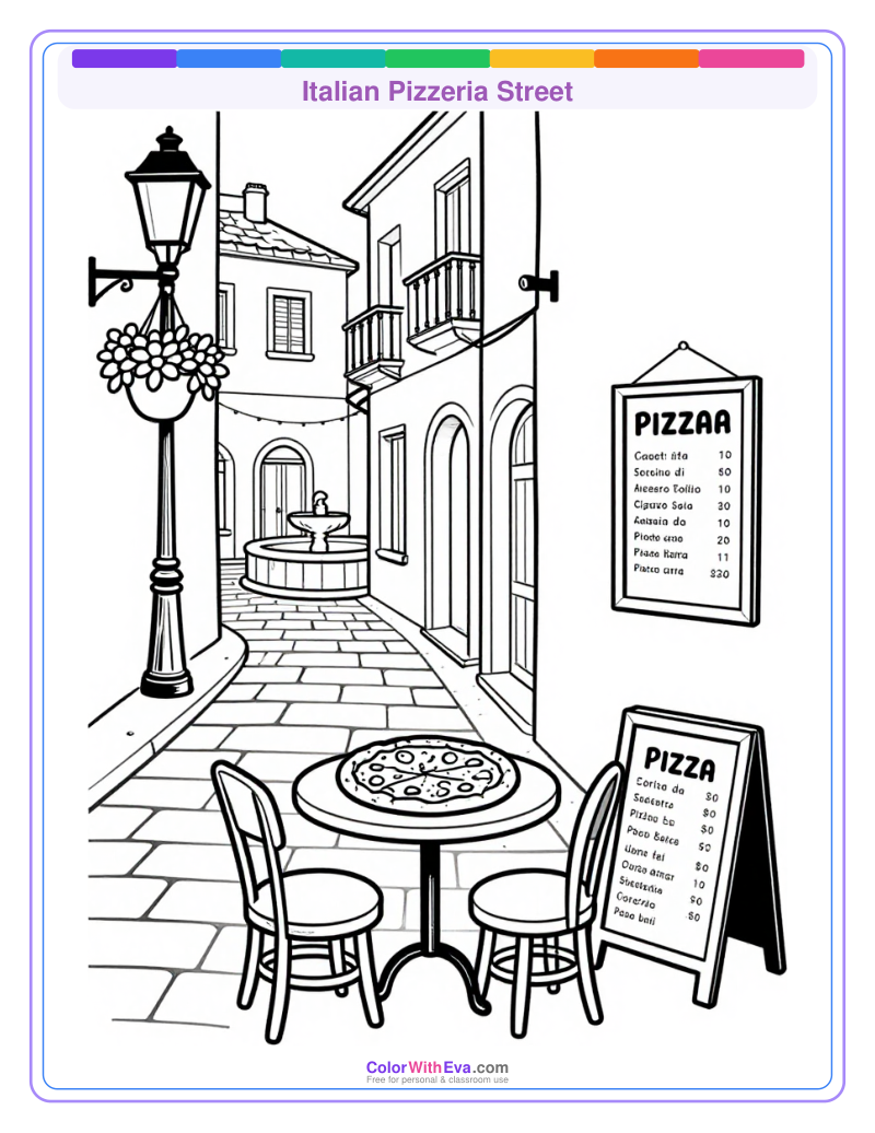 Italian Pizzeria Street preview