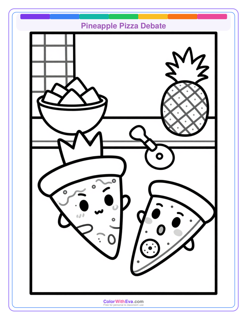 Pineapple Pizza Debate preview