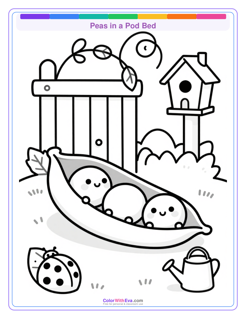 Peas in a Pod Bed preview