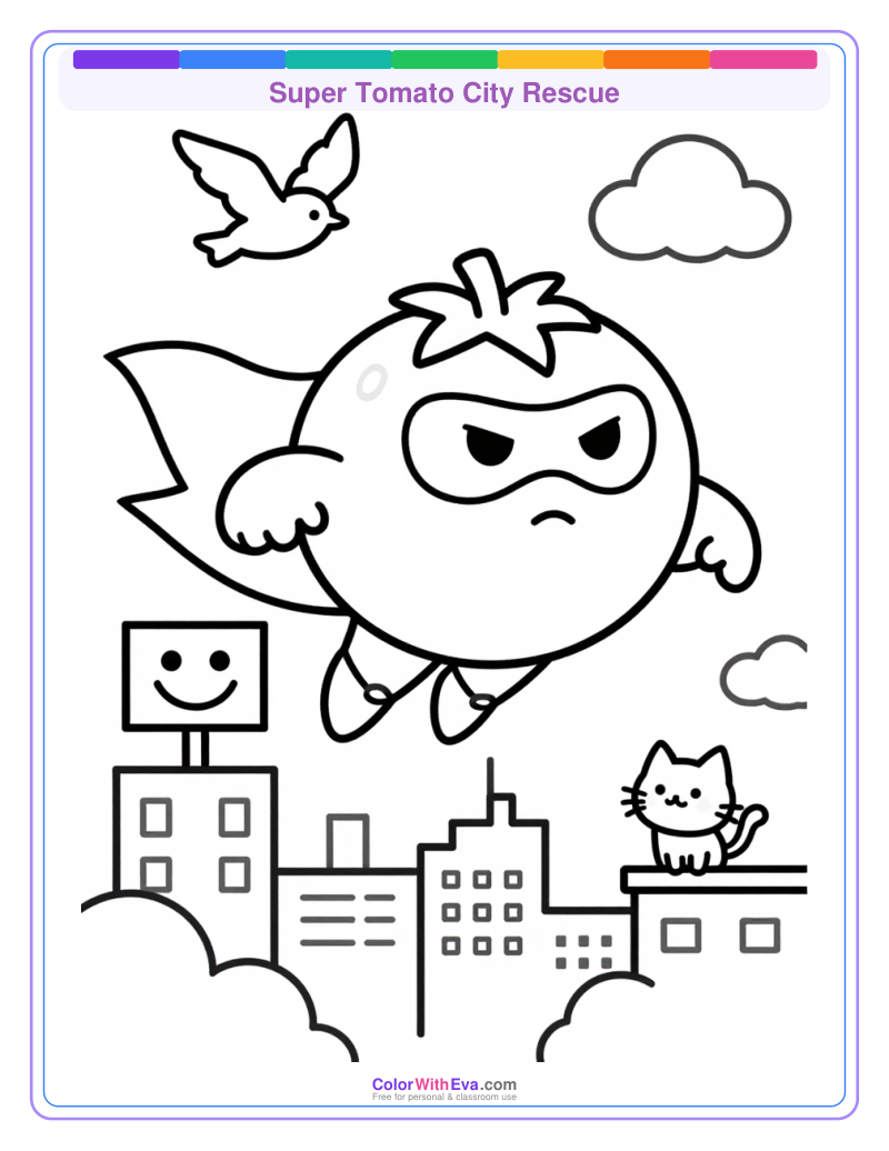 Super Tomato City Rescue preview