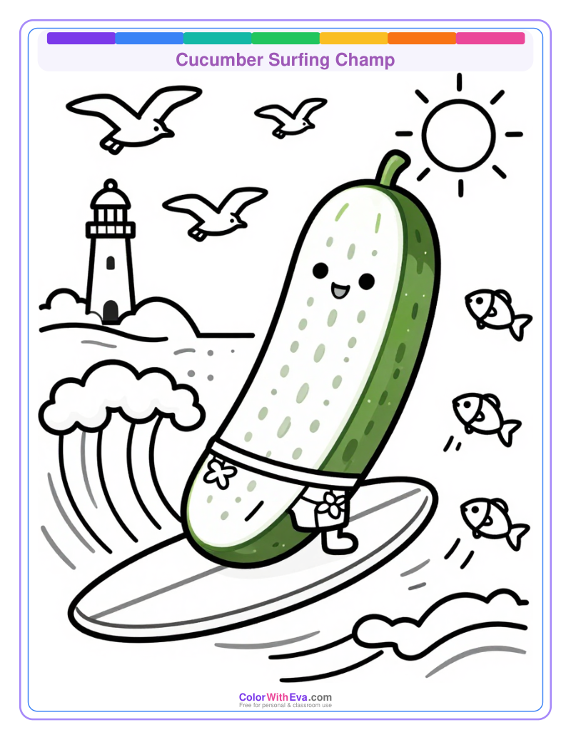 Cucumber Surfing Champ preview