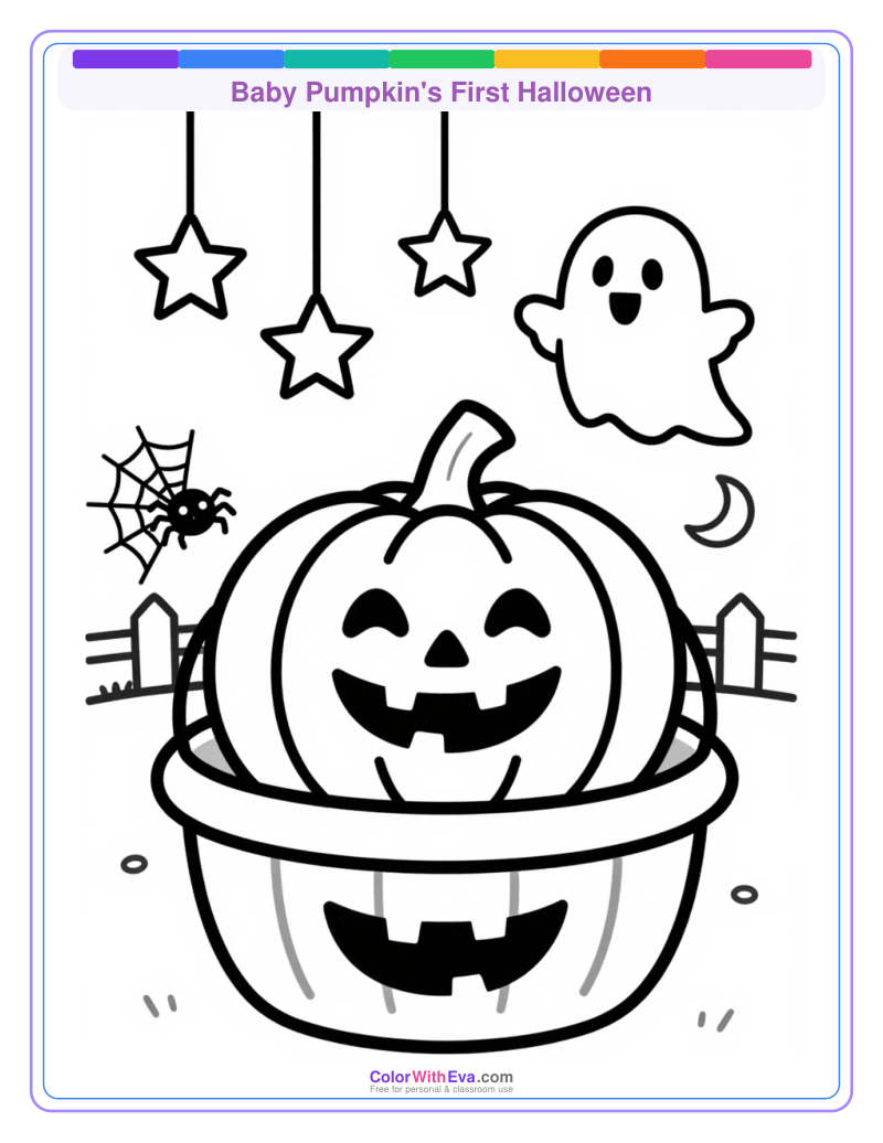 Baby Pumpkin's First Halloween thumbnail