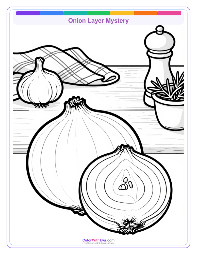 Onion Layer Mystery preview
