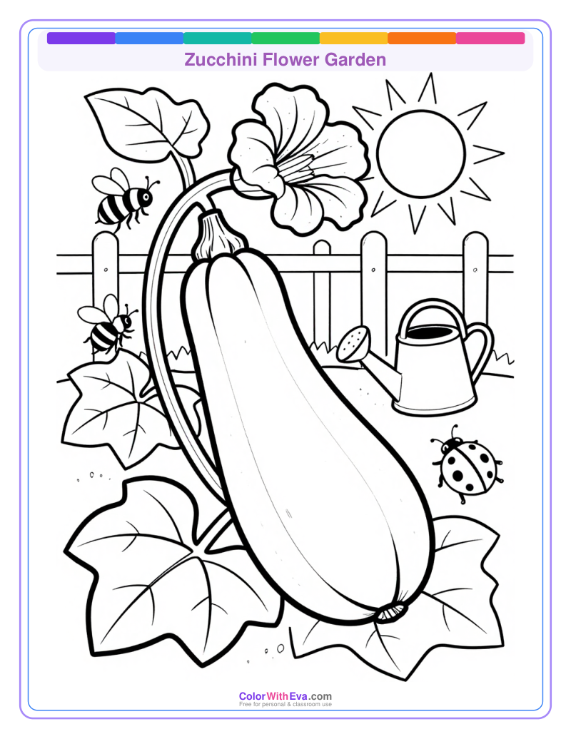 Zucchini Flower Garden preview