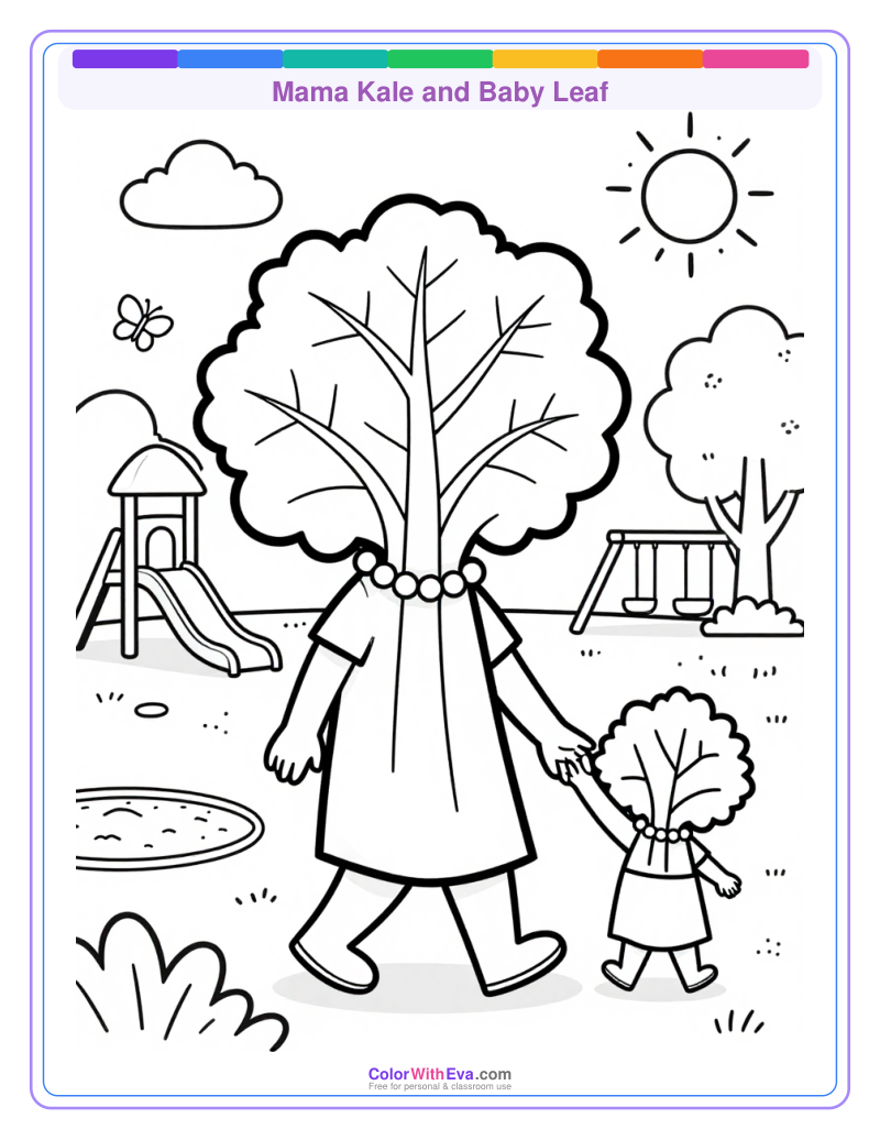 Mama Kale and Baby Leaf thumbnail